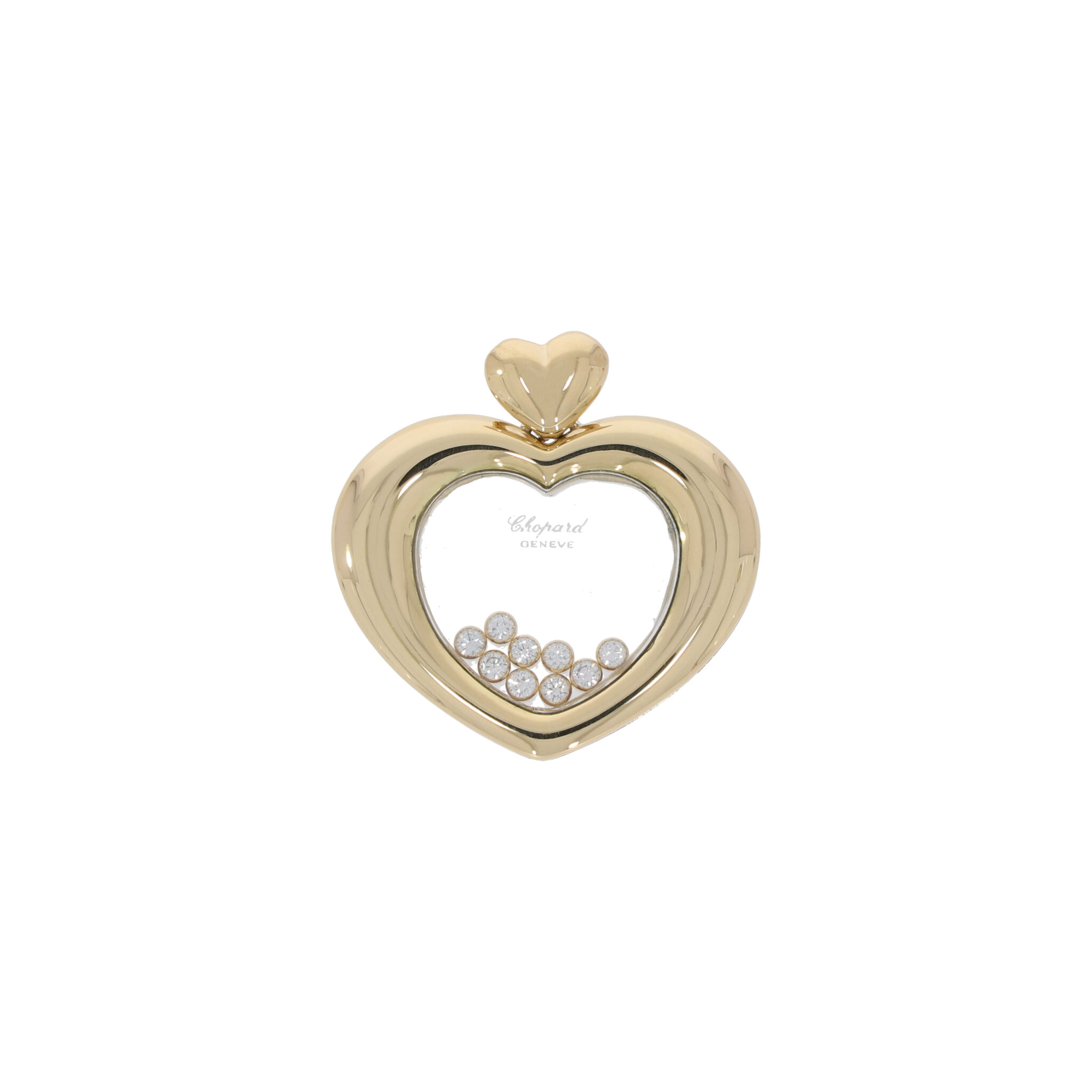 Chopard Happy Diamond Anhänger Gelbgold 750 / 18K mit ca.0,3ct Diamanten