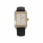 Chronoswiss Hora Ref 1351 Stahl/Gold Cal. FEF130 manual wind Full Set blanco date almost NOS Vorschau