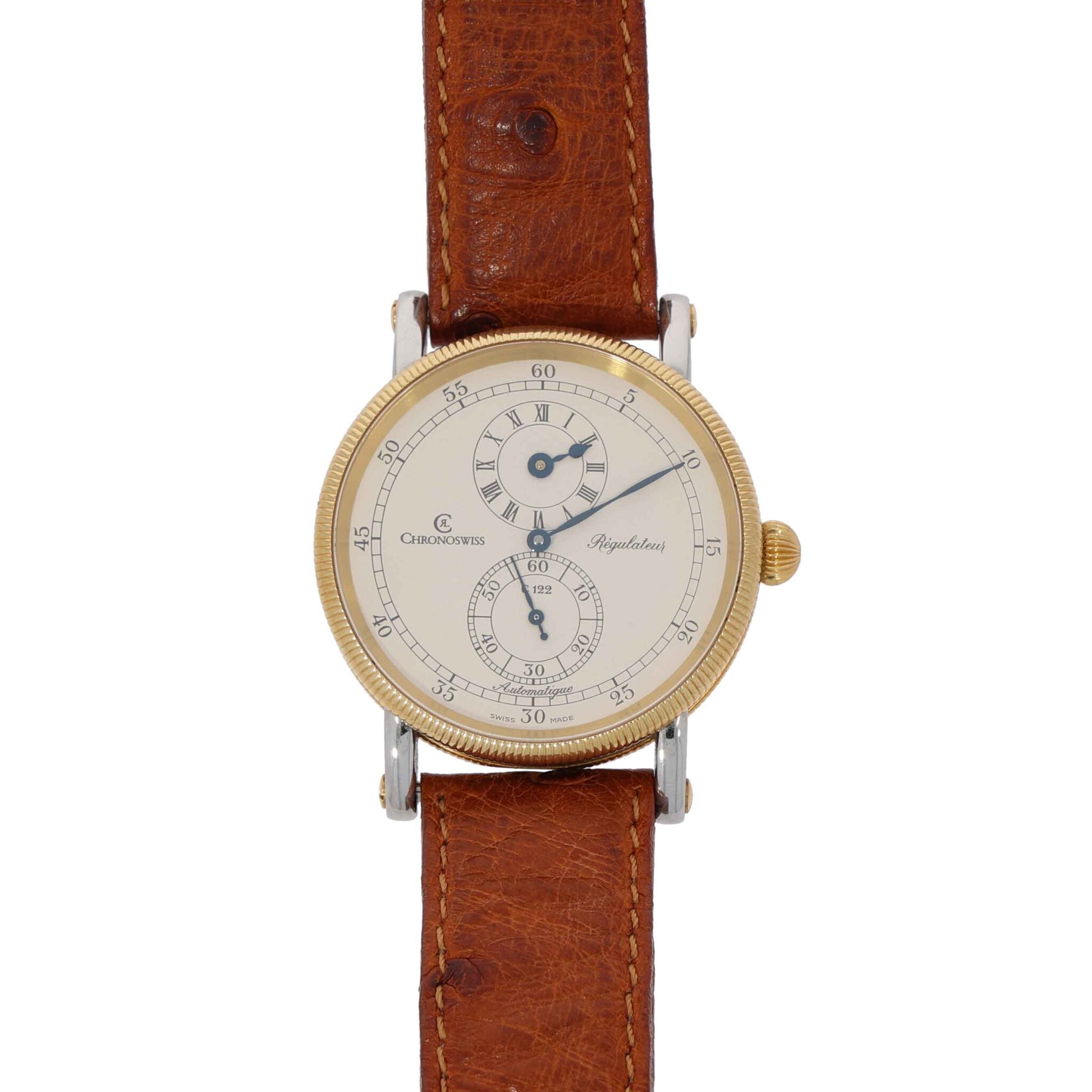 Chronoswiss Régulateur Ref. CH1222 Stahl/Gold 18K Fullset almost NOS - Bild 6