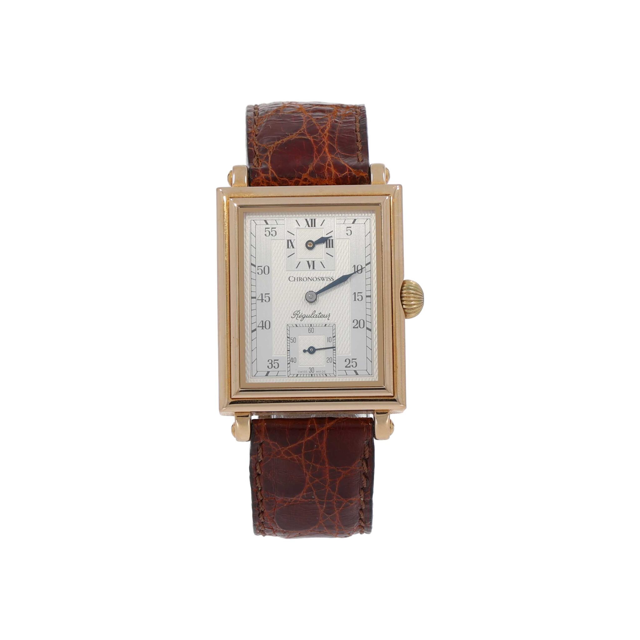 Chronoswiss Régulateur Rectangulaire Ref. CH2951 Rosegold Full Set