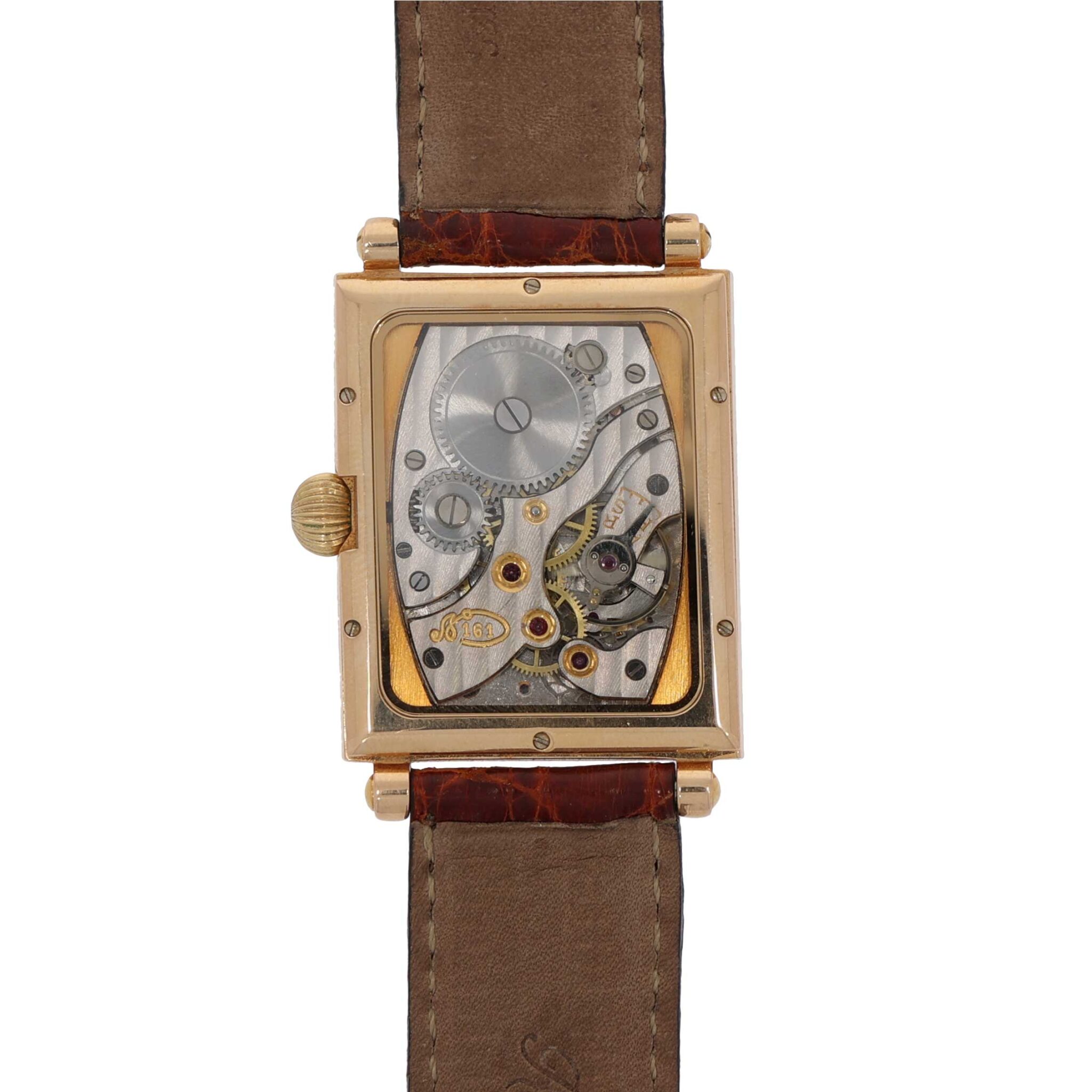 Chronoswiss Régulateur Rectangulaire Ref. CH2951 Rosegold Full Set - Bild 6