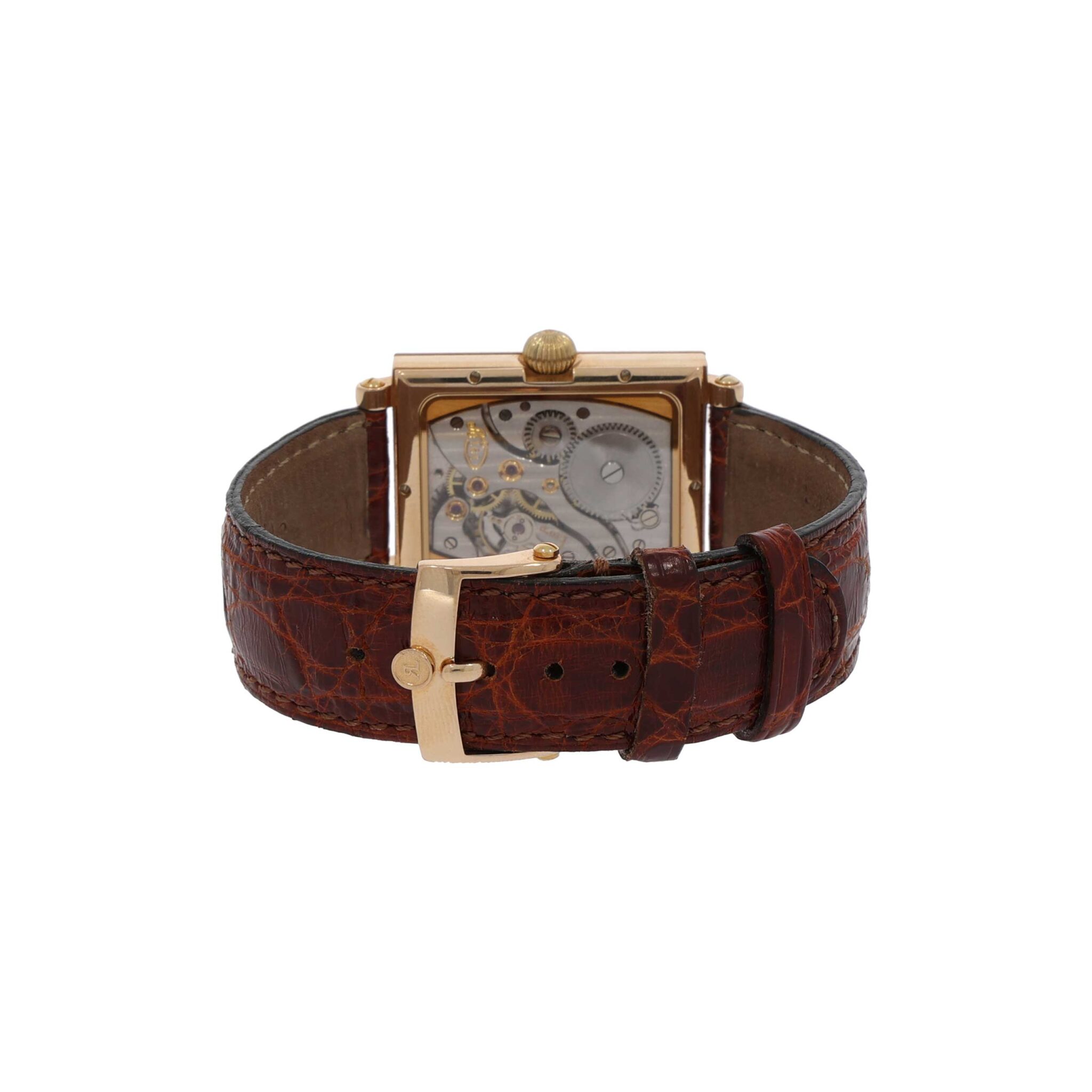 Chronoswiss Régulateur Rectangulaire Ref. CH2951 Rosegold Full Set - Bild 8