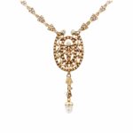 Collier Gelbgold 750/ 18K 44cm ca.0,76ct Diamanten Vorschau