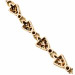 Collier Gelbgold 750/ 18K 44cm ca.0,76ct Diamanten - Bild 12 Vorschau