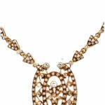 Collier Gelbgold 750/ 18K 44cm ca.0,76ct Diamanten - Bild 3 Vorschau