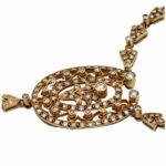 Collier Gelbgold 750/ 18K 44cm ca.0,76ct Diamanten - Bild 8 Vorschau