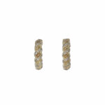 Creolen Gelbgold 585 / 14K mit ca. 0,2ct Diamanten Vorschau