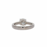 Eincarätiger Diamant Solitärring in 750er Weissgold Vorschau