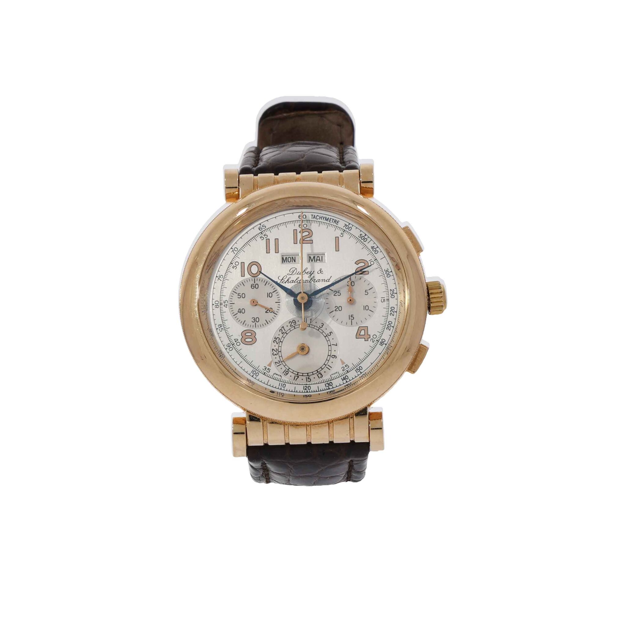 Dubey & Schaldenbrand Gold 18K Jubilée Chronograph Rattrapante Ltd. Edition