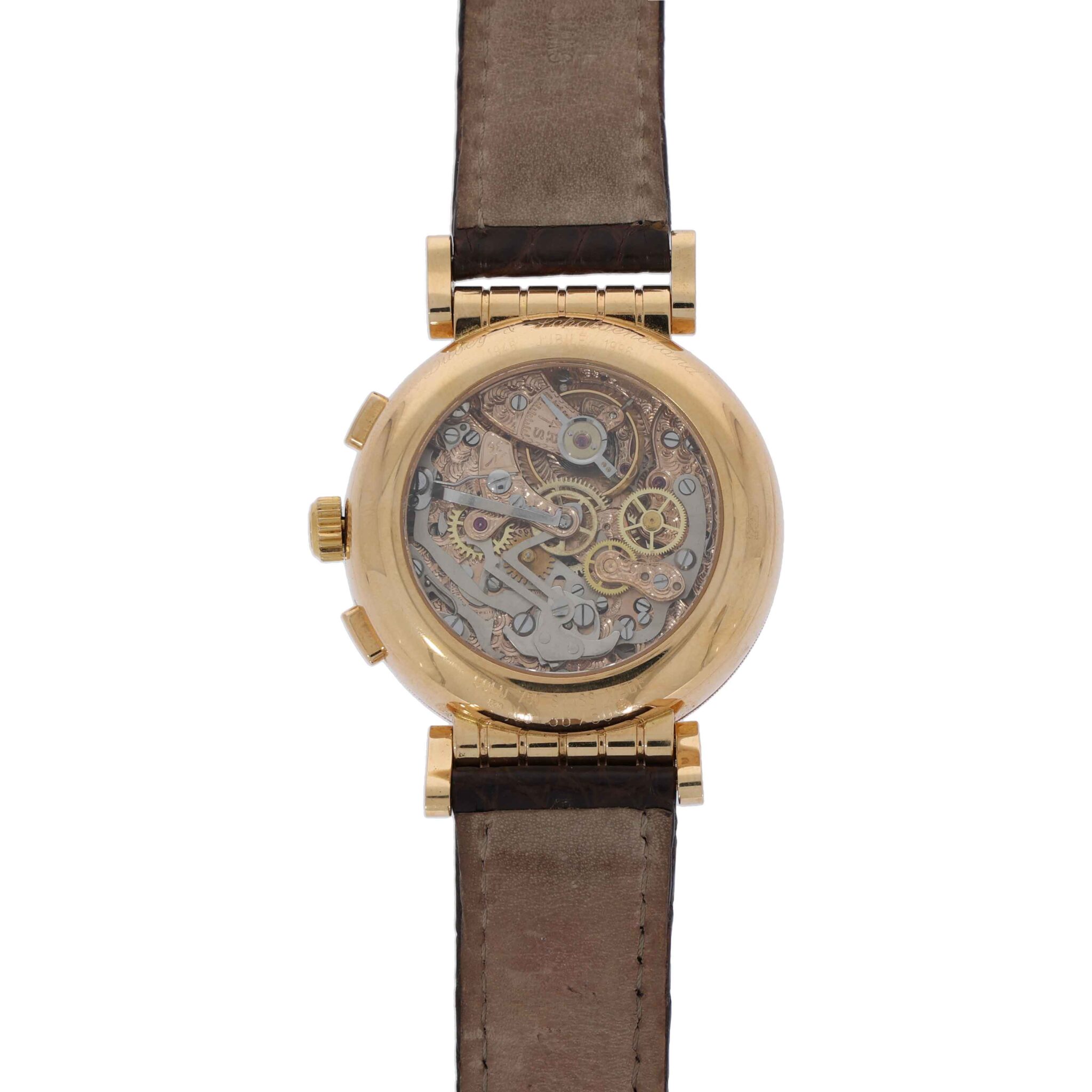 Dubey & Schaldenbrand Gold 18K Jubilée Chronograph Rattrapante Ltd. Edition - Bild 7