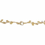 Ehinger Schwarz Collier Florales Muster Gelbgold 750 / 18K mit Farbsteinen - Bild 3 Vorschau