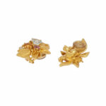 Ehinger Schwarz Ohrclips mit Farbsteinen Gelbgold 750 / 18K - Bild 3 Vorschau