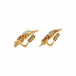 Ehinger Schwarz Ohrclips mit Farbsteinen Gelbgold 750 / 18K - Bild 4 Vorschau