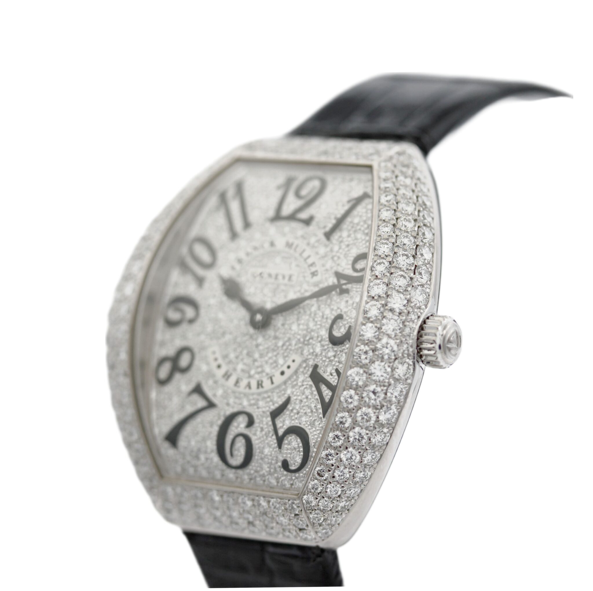 Franck Muller Heart To Heart – Diamonds – Factory Set 2010 B&P Diamanten – Weißgold 750 - Bild 2