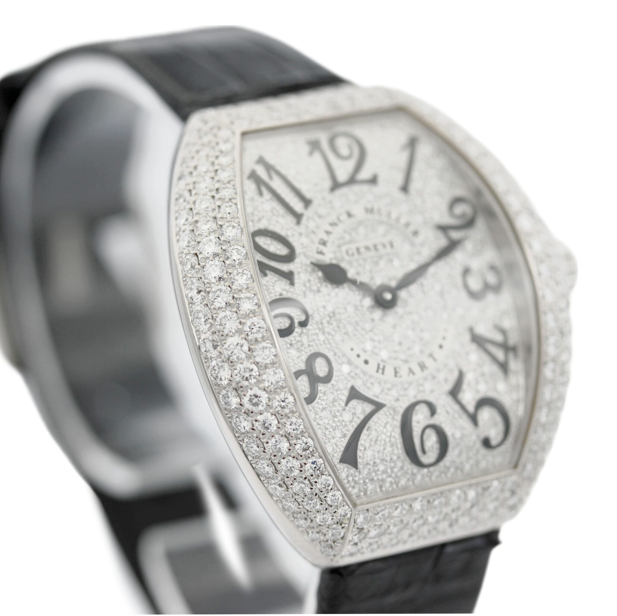 Franck Muller Heart To Heart – Diamonds – Factory Set 2010 B&P Diamanten – Weißgold 750 - Bild 3