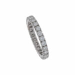 Memoire Ring Gr.59 Weißgold 585 / 14K mit 2,2ct Diamanten - Bild 3 Vorschau