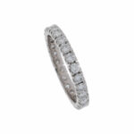 Memoire Ring Weißgold 585/14K. ca. 2ct. Gr. 59 - Bild 2 Vorschau