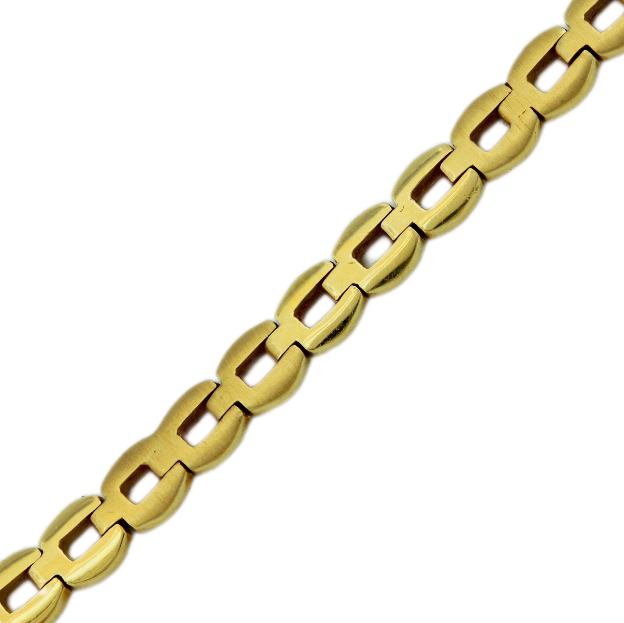 Rubin Collier Gelbgold 750 / 18K mit ca. 0,27ct Diamanten - Bild 3