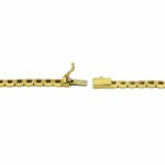 Rubin Collier Gelbgold 750 / 18K mit ca. 0,27ct Diamanten - Bild 4 Vorschau
