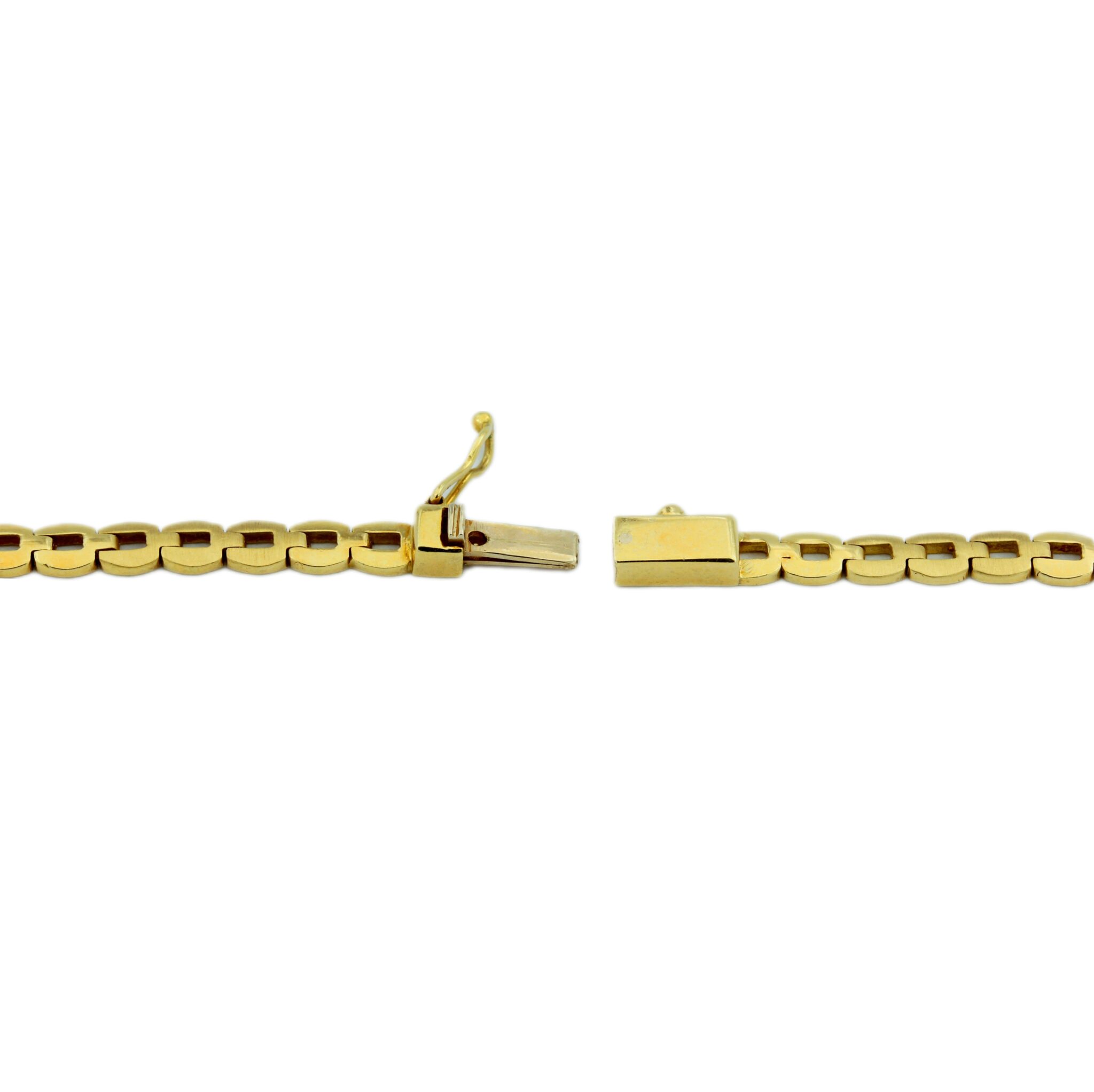 Rubin Collier Gelbgold 750 / 18K mit ca. 0,27ct Diamanten - Bild 4