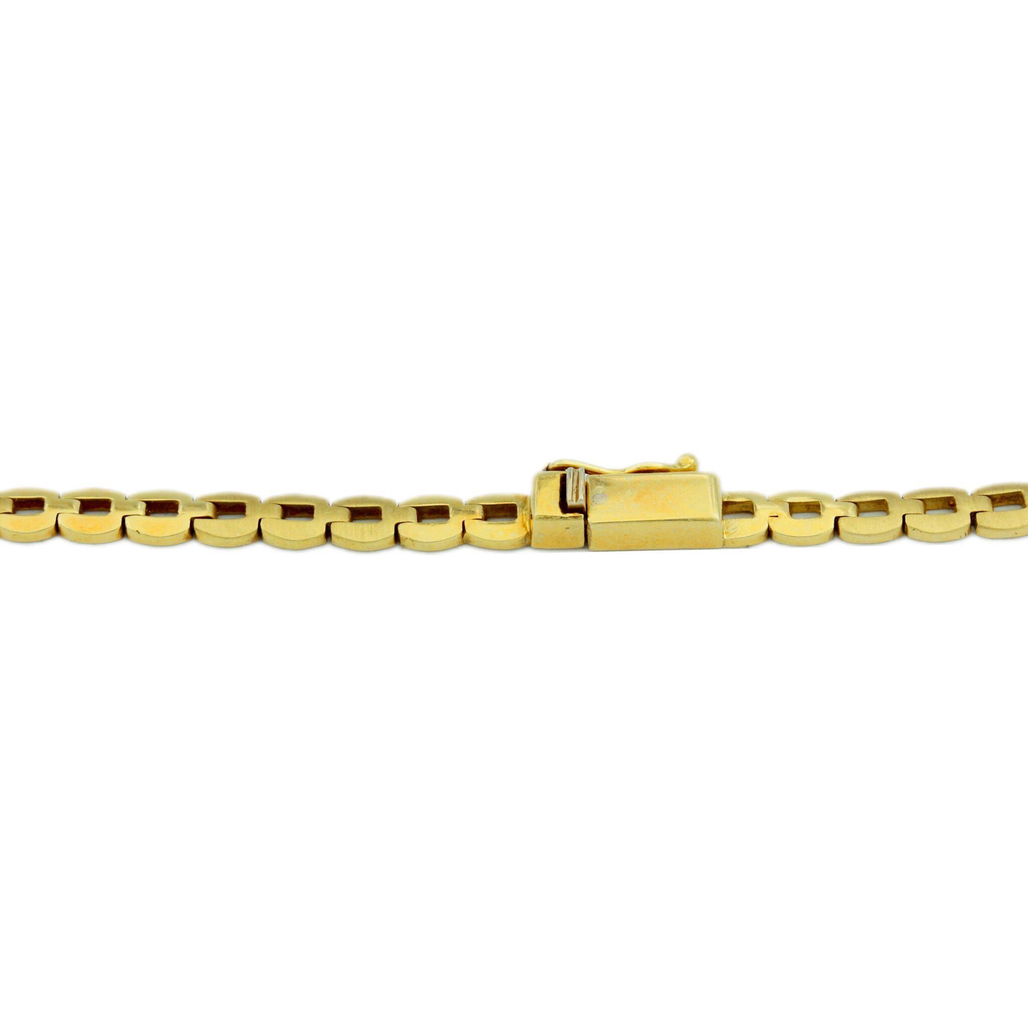 Rubin Collier Gelbgold 750 / 18K mit ca. 0,27ct Diamanten - Bild 5
