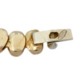 Herzform Collier mit Rubin und Diamanten Gelbgold 585 / 14K - Bild 4 Vorschau