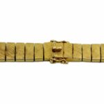 Retro Fächer Collier im „Kleopatra“ Stil mit Florentine finish Gelbgold 750 /18K - Bild 5 Vorschau