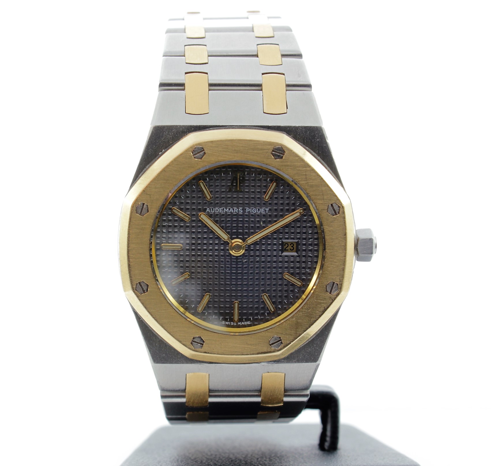 Audemars Piguet Royal Oak Quarz Stahl Gold Papiere 30mm 1990