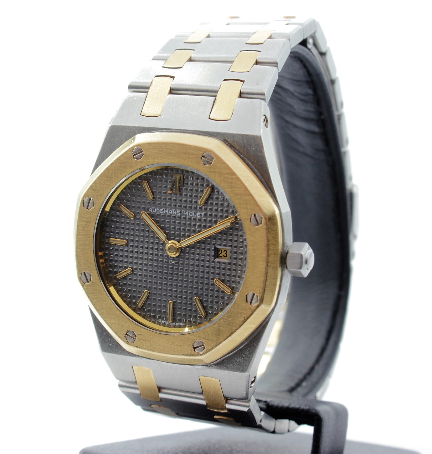Audemars Piguet Royal Oak Quarz Stahl Gold Papiere 30mm 1990 - Bild 2
