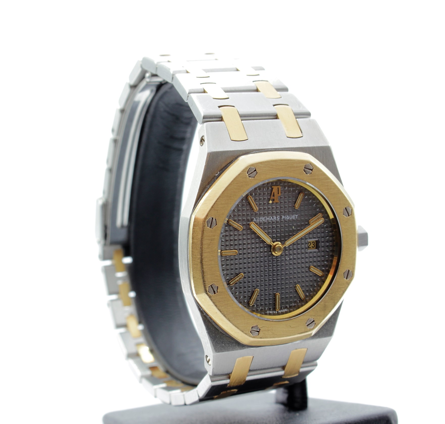 Audemars Piguet Royal Oak Quarz Stahl Gold Papiere 30mm 1990 - Bild 3