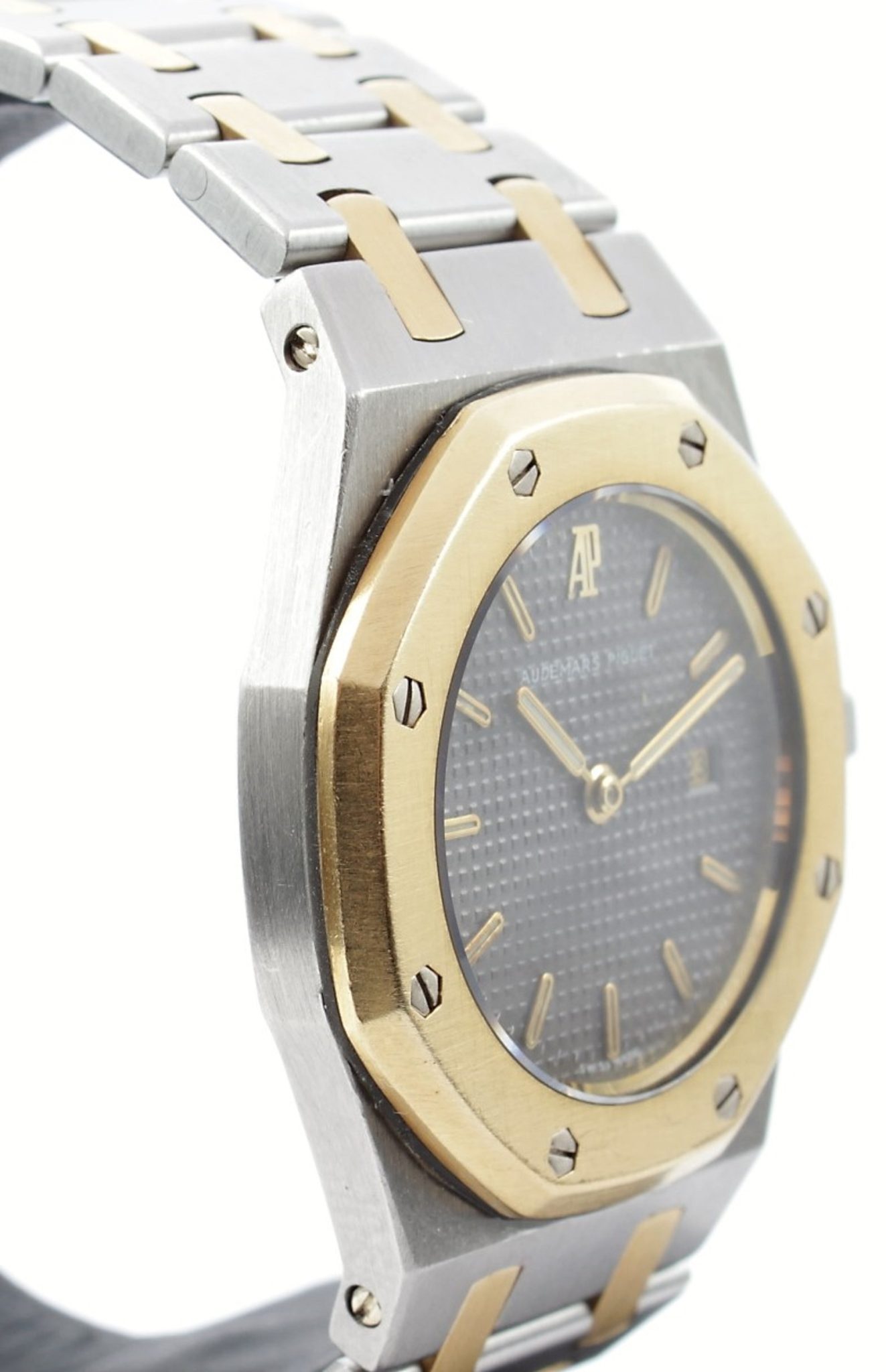 Audemars Piguet Royal Oak Quarz Stahl Gold Papiere 30mm 1990 - Bild 5