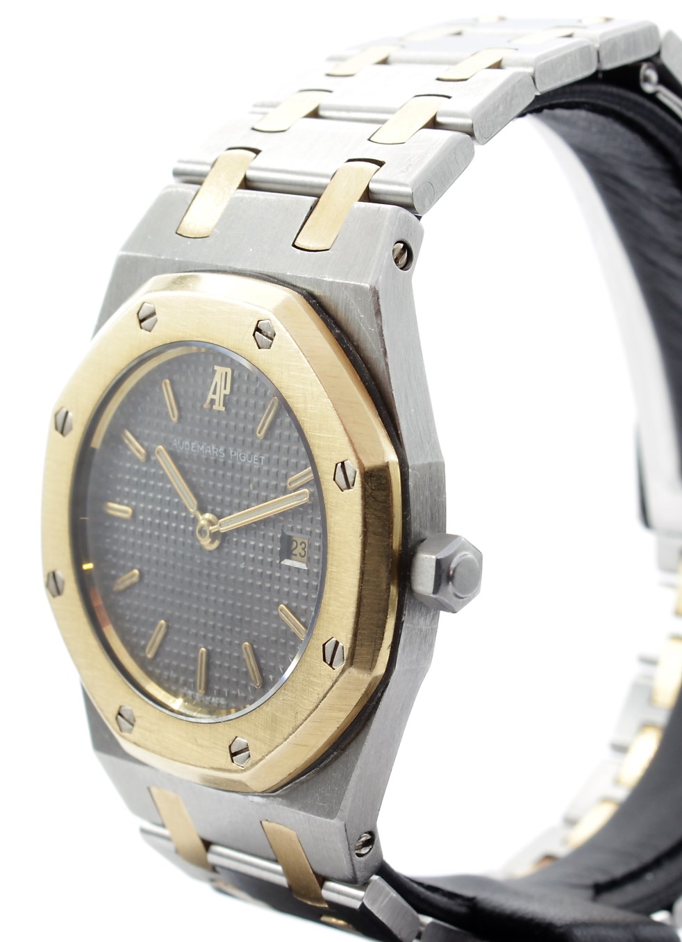 Audemars Piguet Royal Oak Quarz Stahl Gold Papiere 30mm 1990 - Bild 6