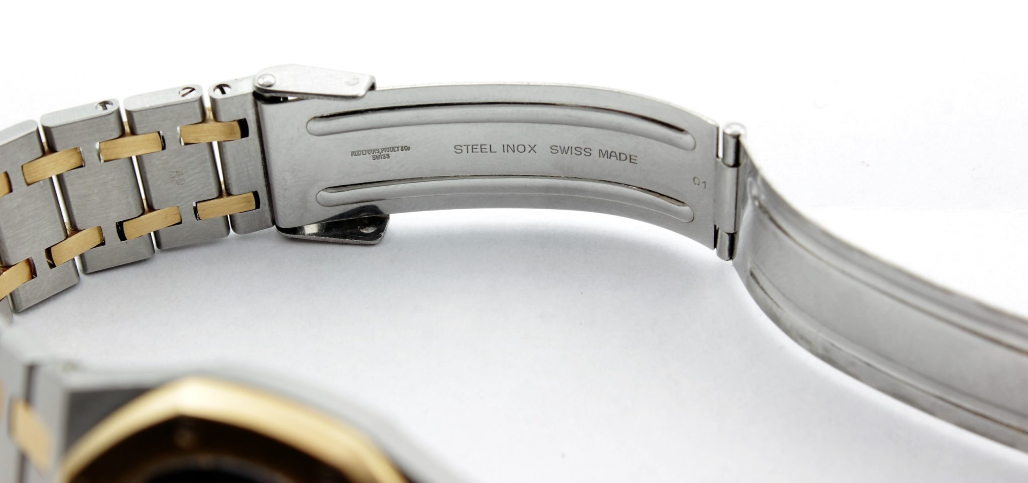 Audemars Piguet Royal Oak Quarz Stahl Gold Papiere 30mm 1990 - Bild 12