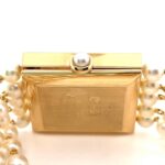 Chanel Mademoiselle 1989 Quarz 750GG Zuchtperlarmband VINTAGE Super Zustand - Bild 3 Vorschau