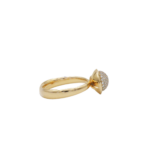 Tamara Comolli Bouton Ring small mit Diamanten und Original Box - Bild 3 Vorschau