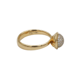 Tamara Comolli Bouton Ring small mit Diamanten und Original Box - Bild 5 Vorschau