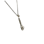 Collier Weißgold 585 / 14K mit ca. 0,23ct Diamanten - Bild 3 Vorschau