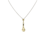 Collier Weißgold 585 / 14K mit ca. 0,23ct Diamanten - Bild 2 Vorschau