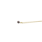 Tahiti Perlen Collier Gelbgold 750 / 18K mit 0,02ct Diamant - Bild 5 Vorschau