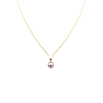 Tahiti Perlen Collier Gelbgold 750 / 18K mit 0,02ct Diamant Vorschau