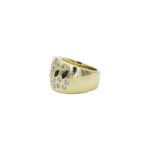 Ring Gr.56 Gelbgold 585 / 14K mit Diamanten und Saphiren - Bild 3 Vorschau