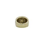 Ring Gr.56 Gelbgold 585 / 14K mit Diamanten und Saphiren - Bild 4 Vorschau