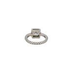 Radiant Diamant Ring Weißgold 750 / 18K mit ins. 1,78ct Diamanten - Bild 4 Vorschau