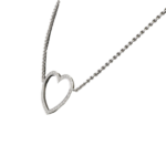 Collier in Herzform Weißgold 585 / 14K mit ca. 0,36ct Diamanten - Bild 2 Vorschau