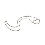 Collier in Herzform Weißgold 585 / 14K mit ca. 0,36ct Diamanten - Bild 3 Vorschau