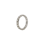 Memoire Ring Weißgold 750 / 18K mit ca. 1,08ct Diamanten - Bild 4 Vorschau