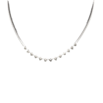 Collier Weißgold 750 / 18K mit ca. 1,7ct Diamanten - Bild 4 Vorschau