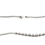 Collier Weißgold 750 / 18K mit ca. 1,7ct Diamanten - Bild 5 Vorschau