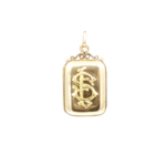 Antik Medallion Gelbgold 585/14K - Bild 4 Vorschau