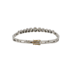 Armband 17,5cm Weißgold 585 / 14K mit 3ct Diamanten - Bild 4 Vorschau